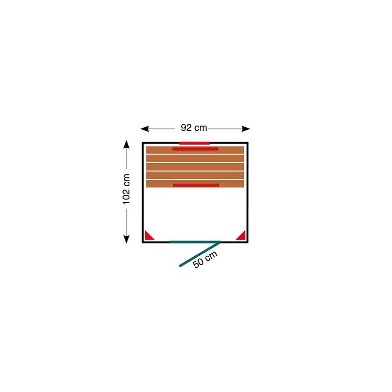 Infrarotkabine ThermoSpa ID 90 U